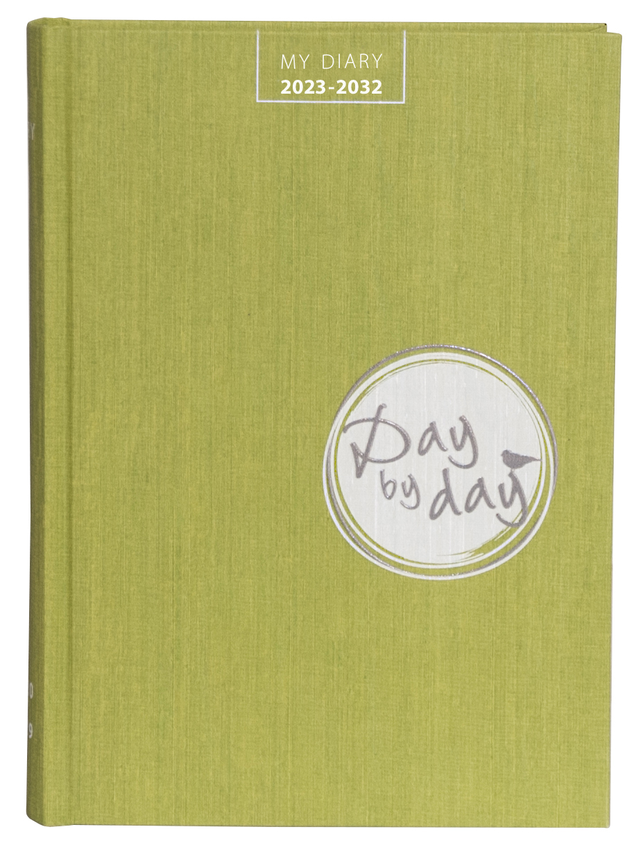 My Diary 2023-2032 - lime green